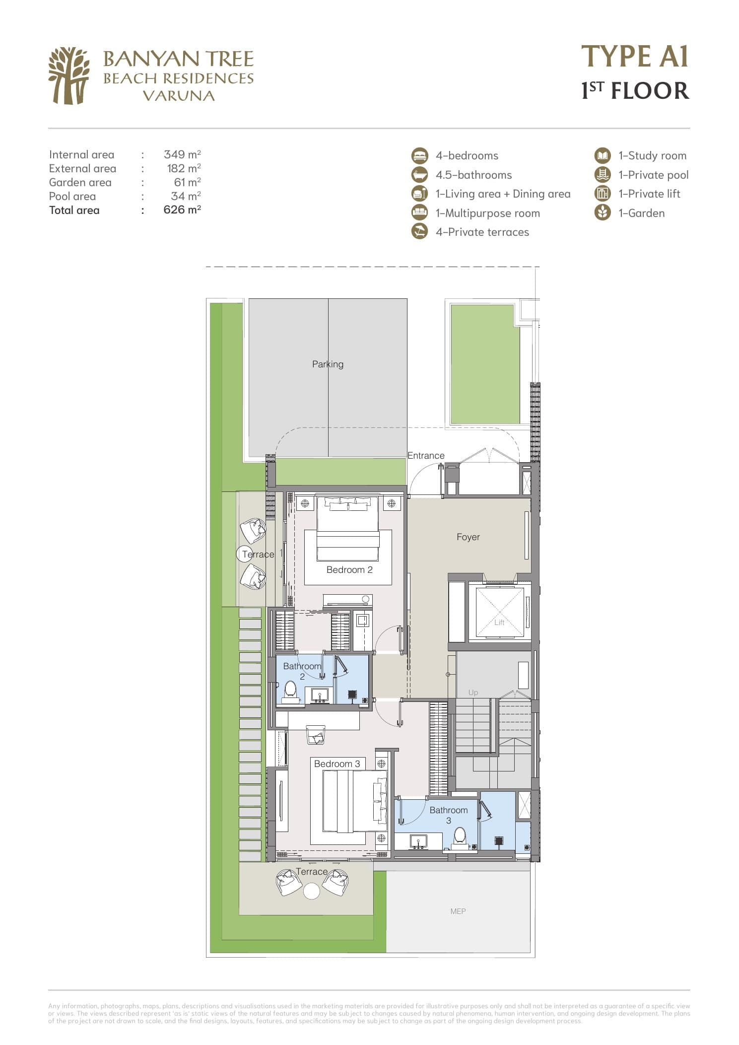 A1 1st floor floor plan
